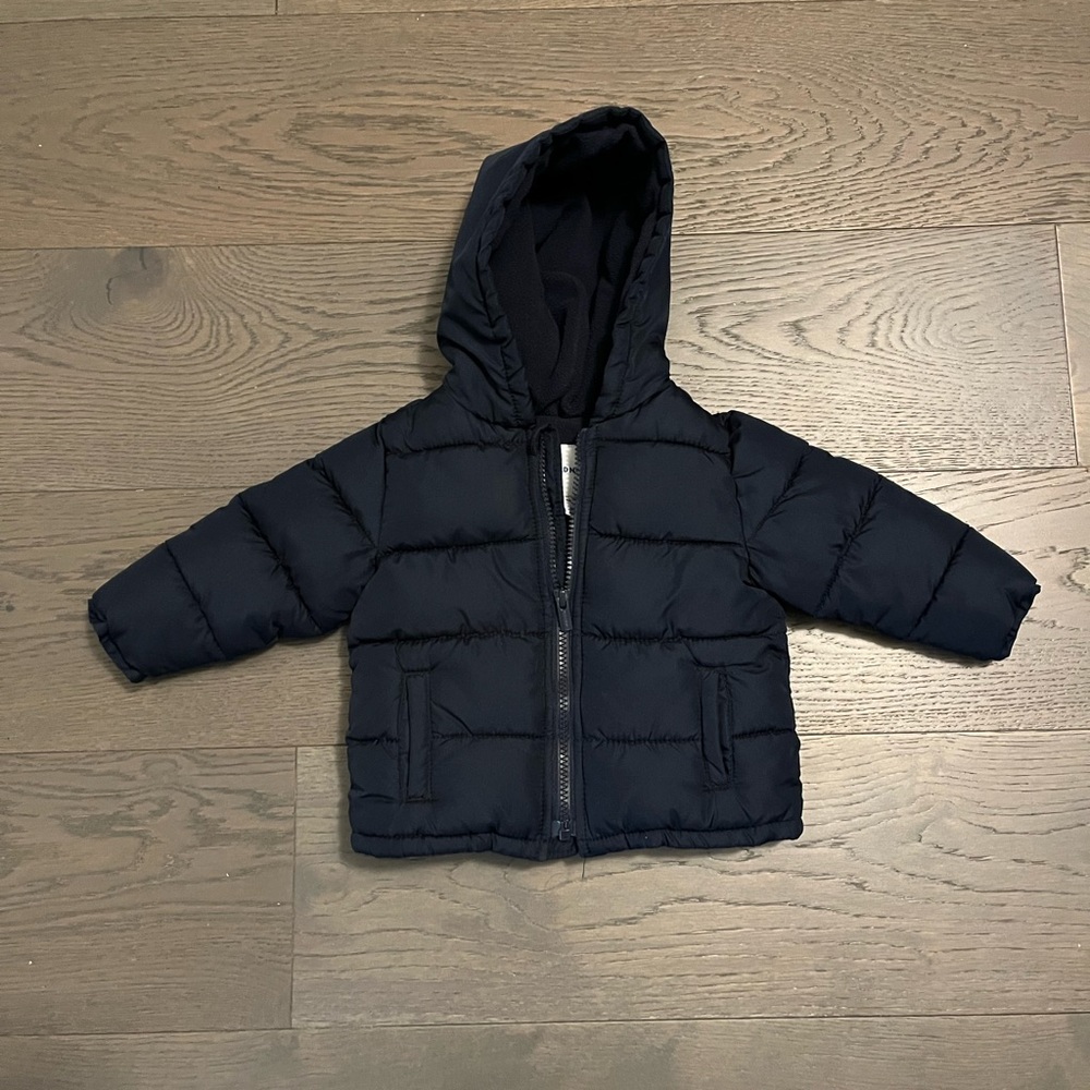 Old navy blue kids spring/fall jacket 12-18M NWT